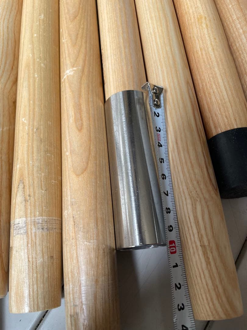 FIELDOOR ウッドポール　160-240cm 6セット