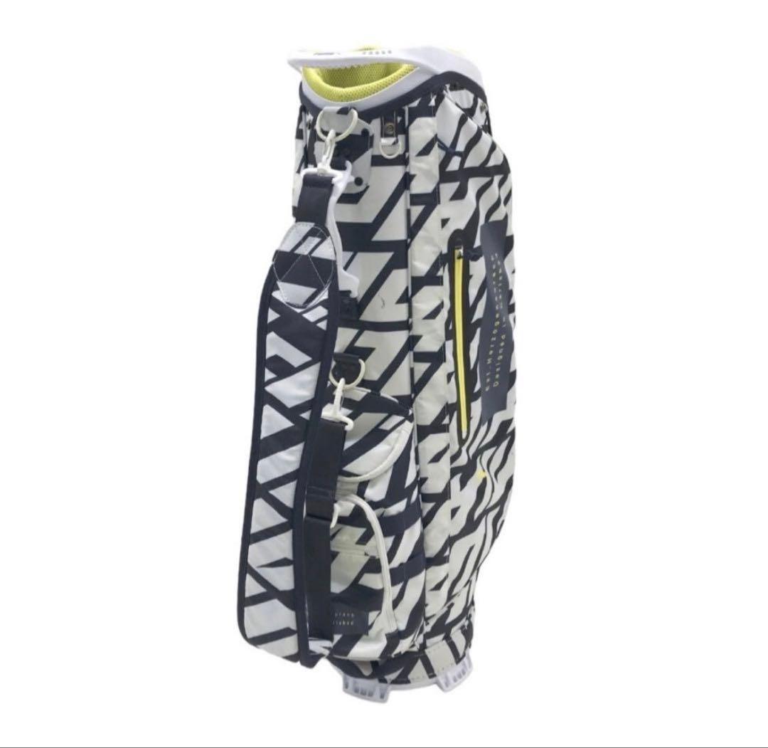 美品　PUMA プーマゴルフ キャディバッグ 総柄 9型