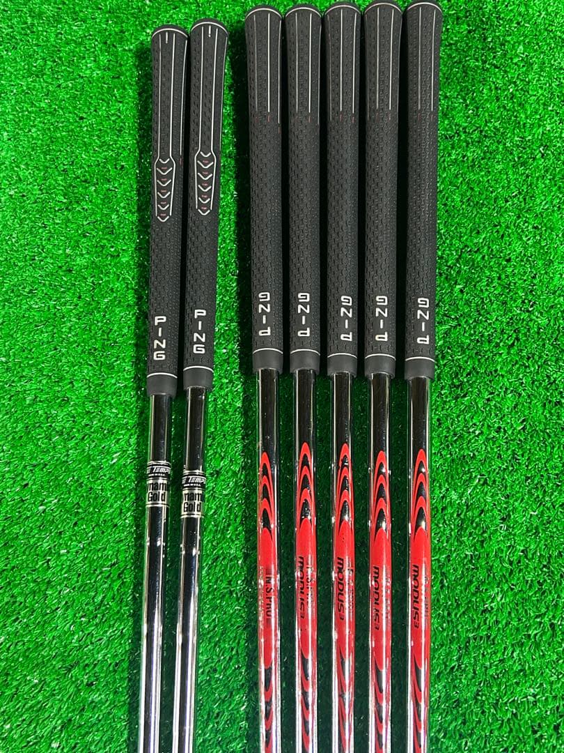 【5+2本セット】モーダス120S #6〜Pw ダイナミックゴールドS300