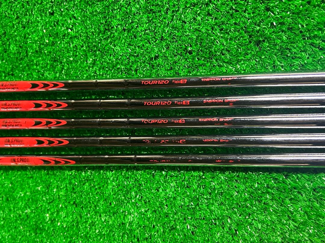 【5+2本セット】モーダス120S #6〜Pw ダイナミックゴールドS300