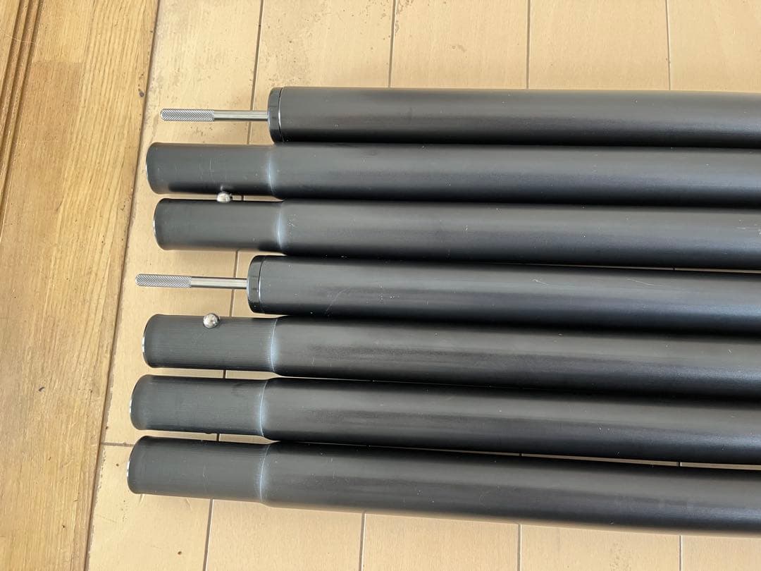 スノーピーク ウイングポール ブラック240cm 180cm TP-002BK