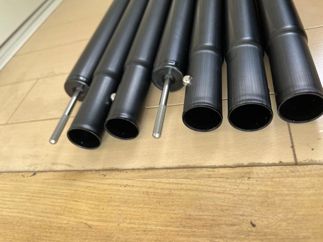 スノーピーク ウイングポール ブラック240cm 180cm TP-002BK