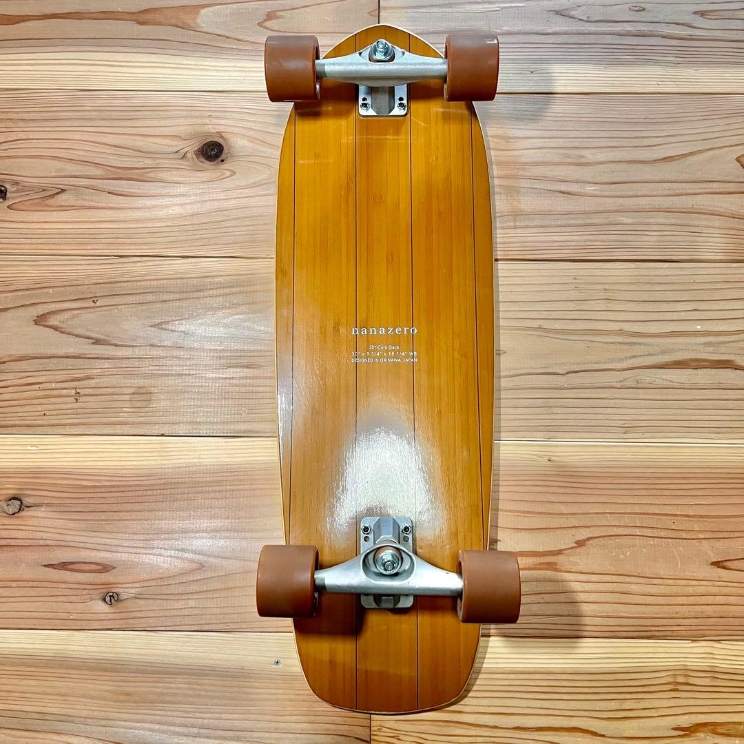 Bamboo サーフスケート 30\" コルクデッキ｜スケートボード
