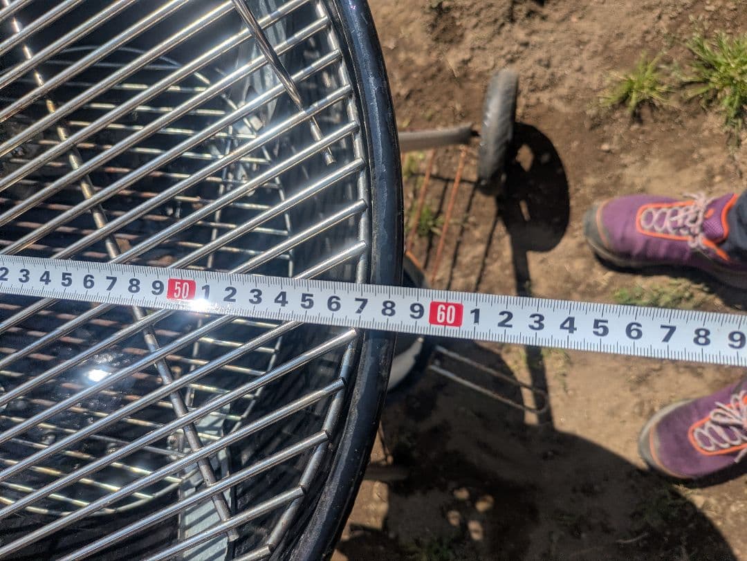 MERCATUS バーベキューコンロ直径59cm 引取希望