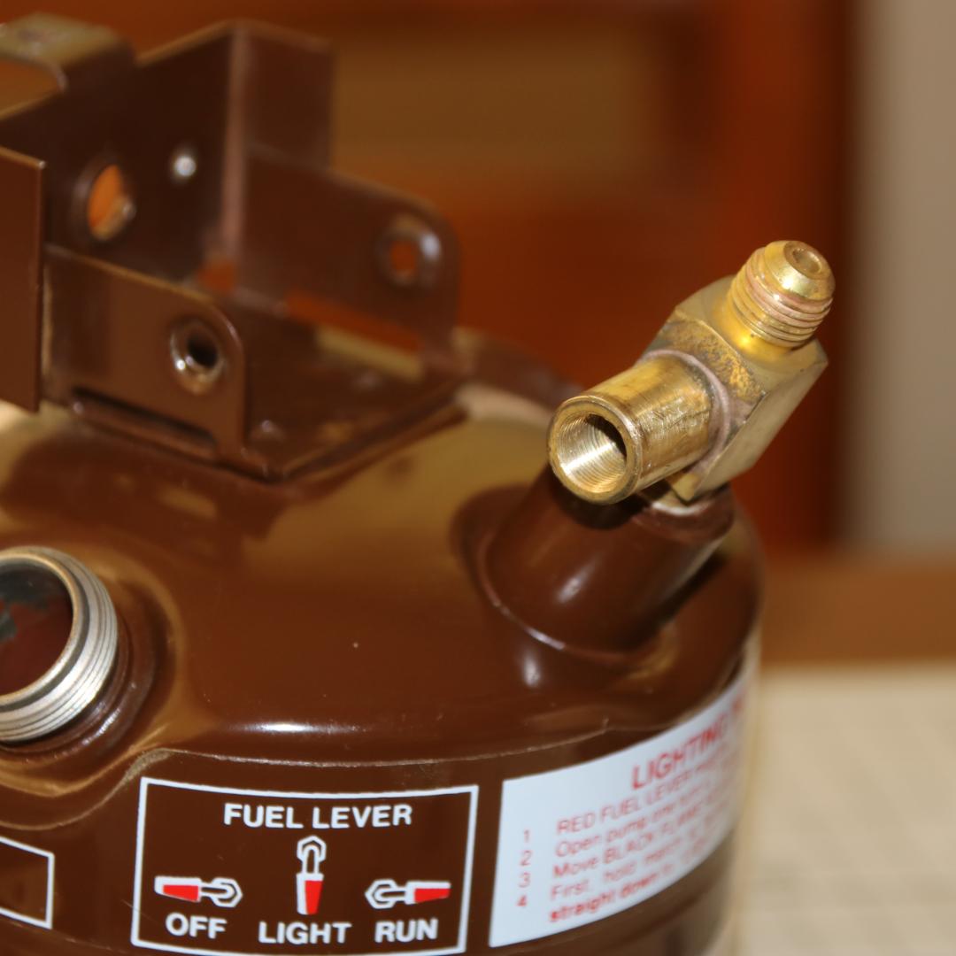 超美品　希少　ヴィンテージ　コールマン 400 茶ピーク１　No.37