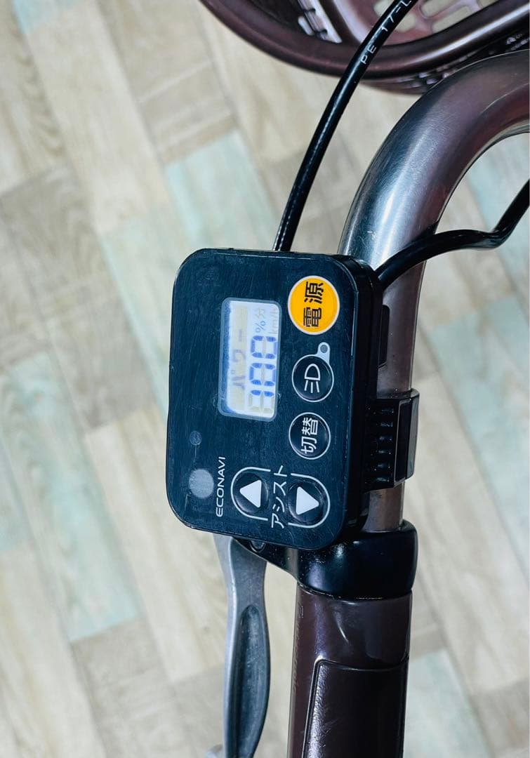 K2913 電動自転車パナソニック ママチャリ24インチ 8Ah 送料無料
