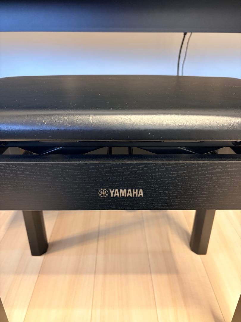 YAMAHA ピアノ椅子 BC-205BK 高さ調整可