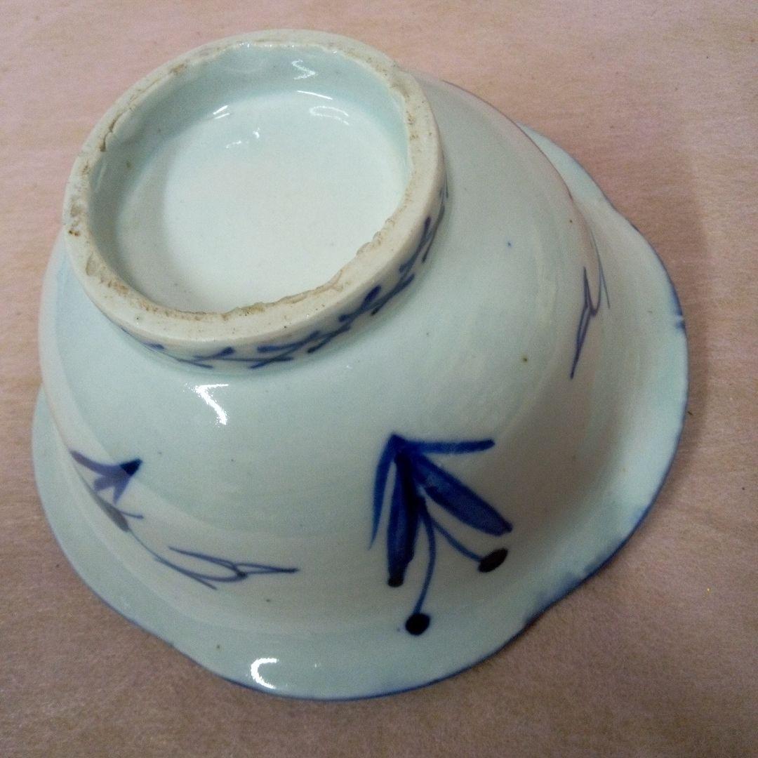 古伊万里　古美術　古道具　骨董品 錦絵麒麟鳳凰文様　三つ鉢