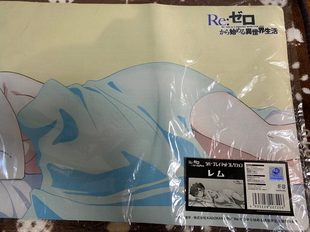 Re:ゼロ レム カードスリーブ　デッキケース　ストレイジ　プレイマット　セット