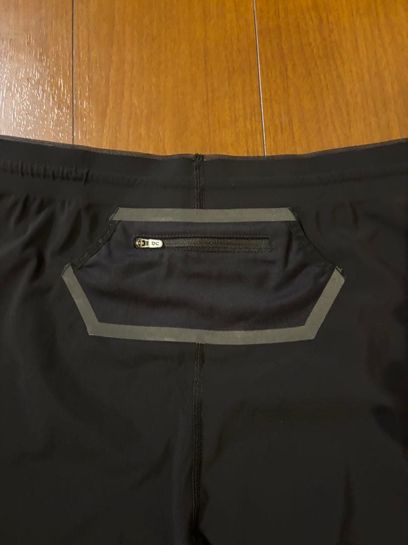 美品　希少　on ブラック ランニング　ハーフタイツ　上下セット
