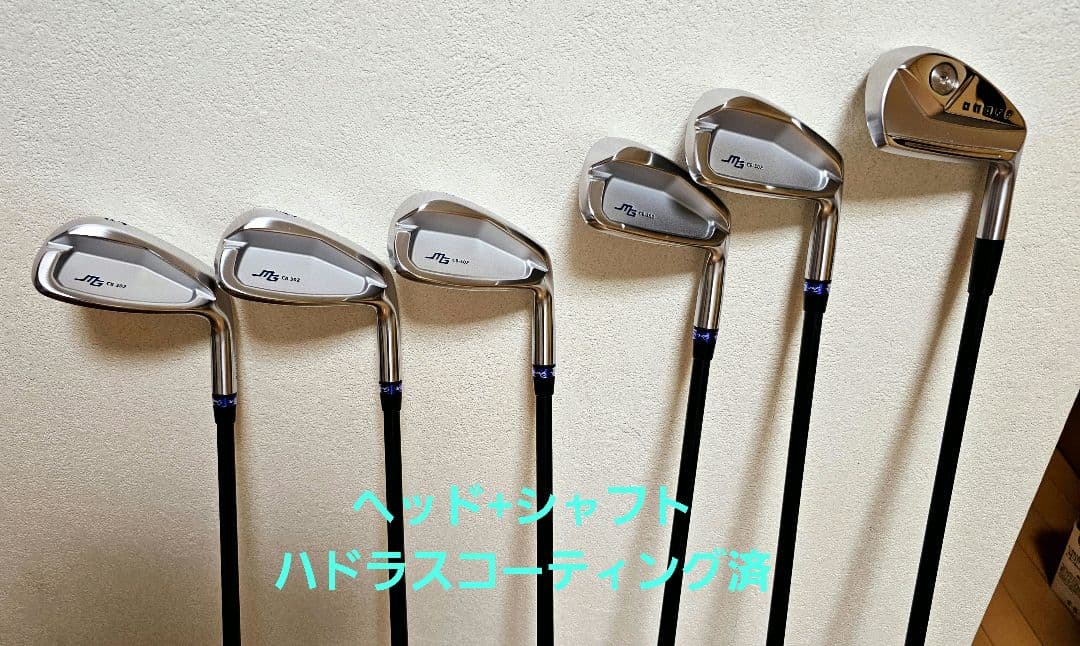 三浦技研　cb302　raune　i 105 銅下メッキ+オノフクロアイアン