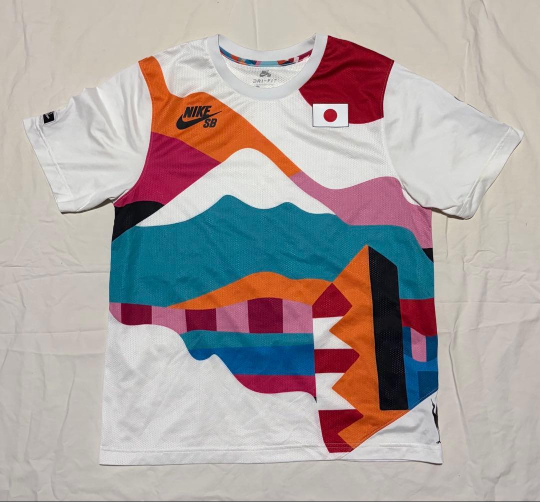 NIKE SB Parra Japan tee skate 堀米雄斗着用