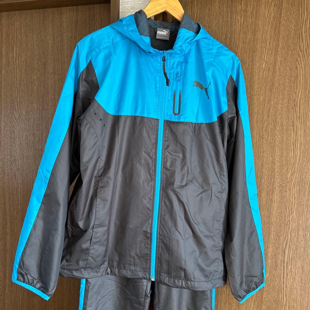 【美品】 PUMA ウインドブレーカー上下セット
