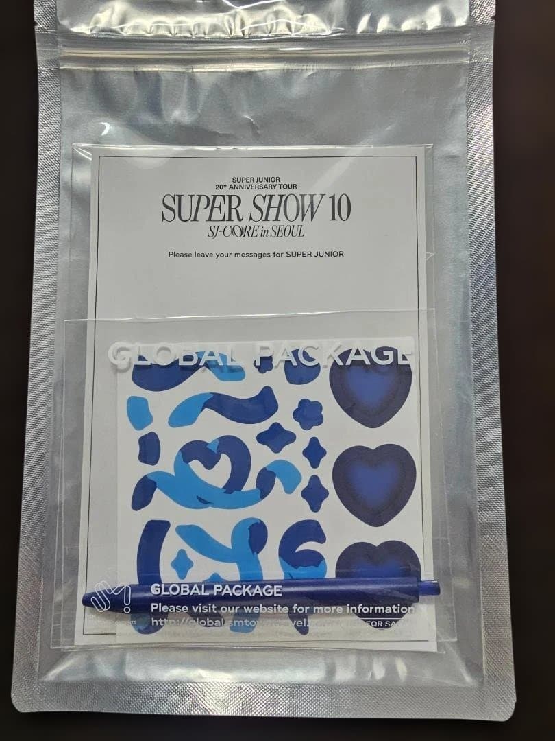 SUPER SHOW10 Encore グローバルパッケージ Deluxe記念品