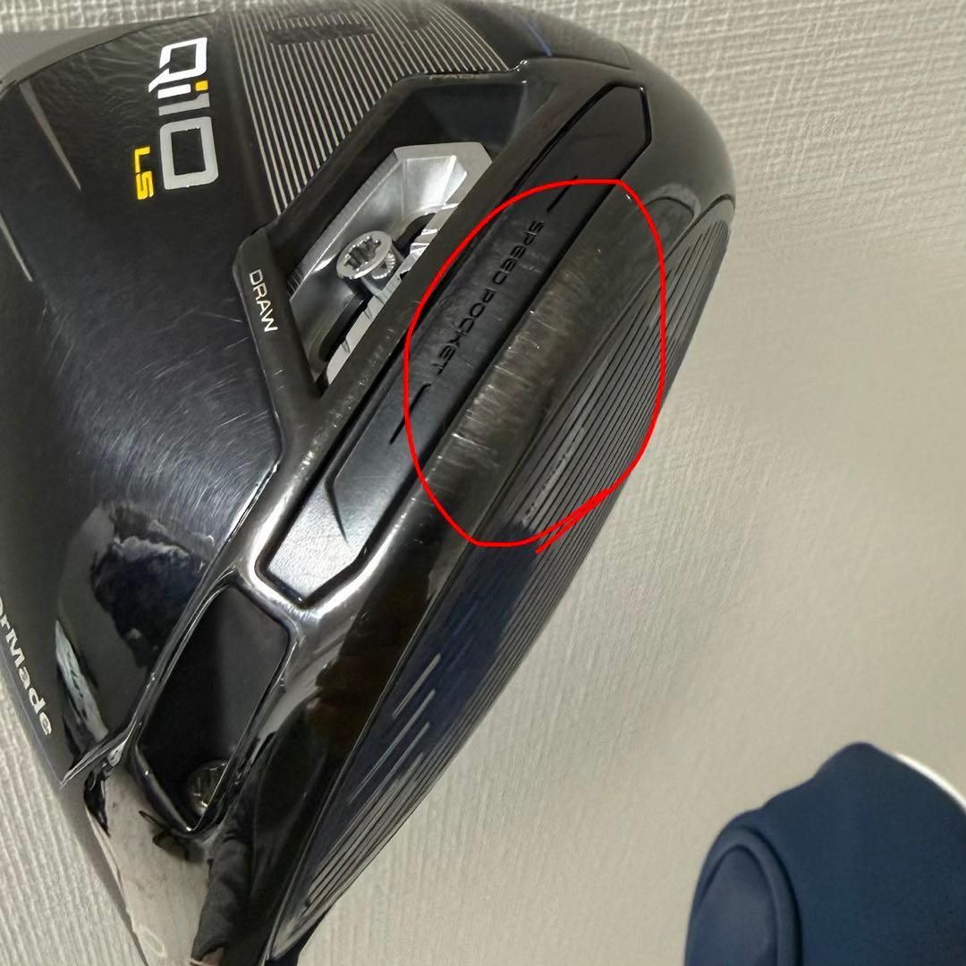 TaylorMade QI 10 LS ドライバー S ベッドカバーあり