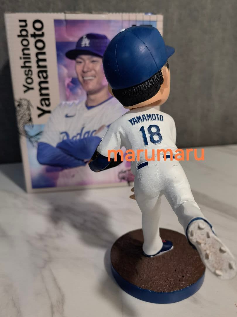 新品 山本由伸ボブルヘッド人形[本物] 6月13日ドジャーススタジアム限定配布②