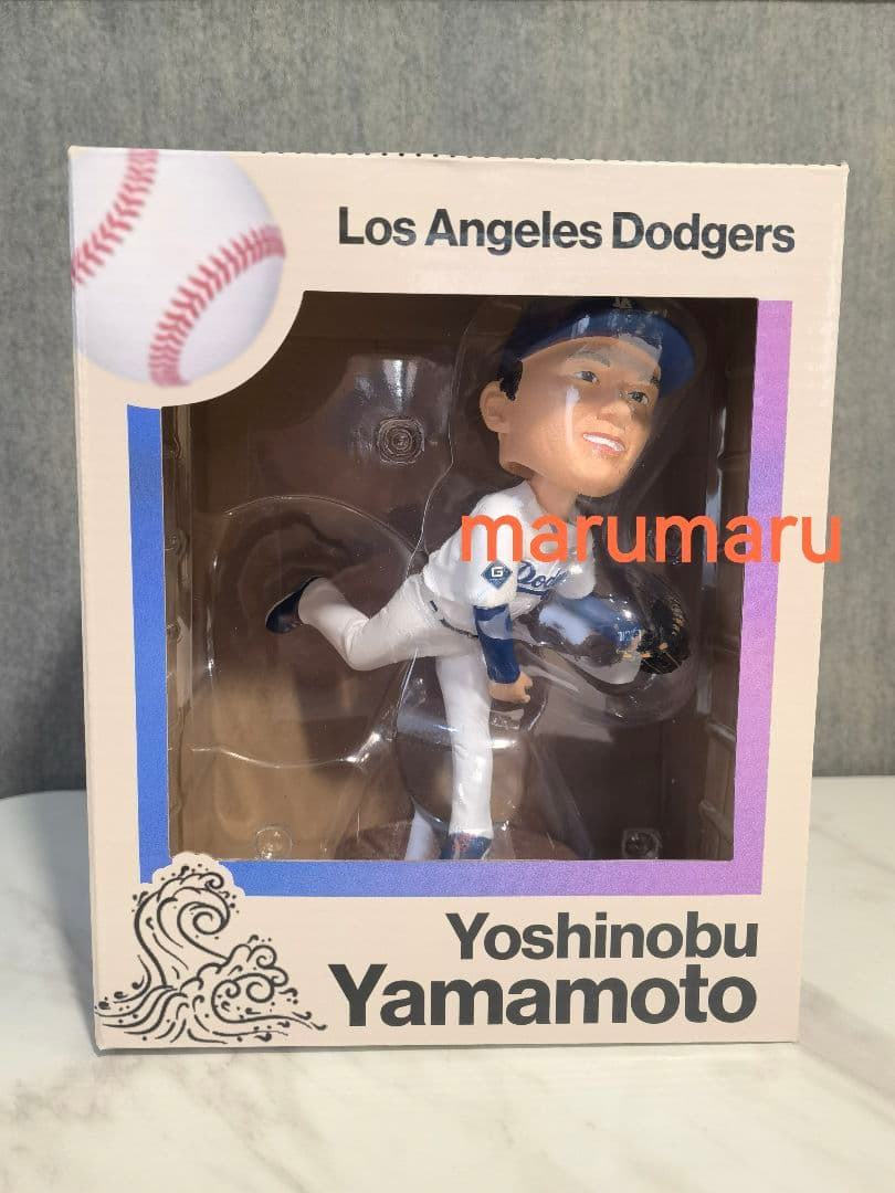 新品 山本由伸ボブルヘッド人形[本物] 6月13日ドジャーススタジアム限定配布②