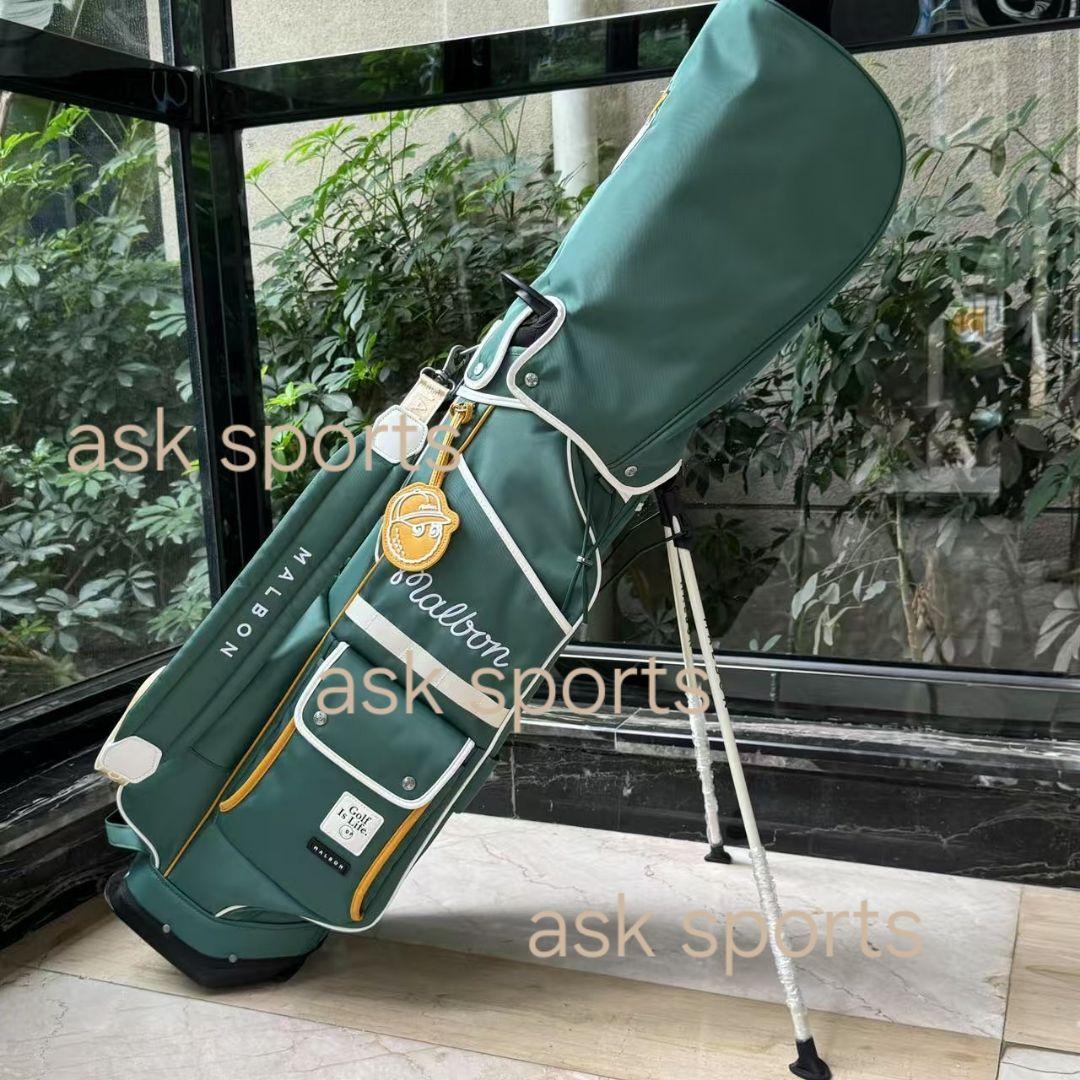 新入荷★マルボンゴルフキャディバッグ スタンドバッググリーン