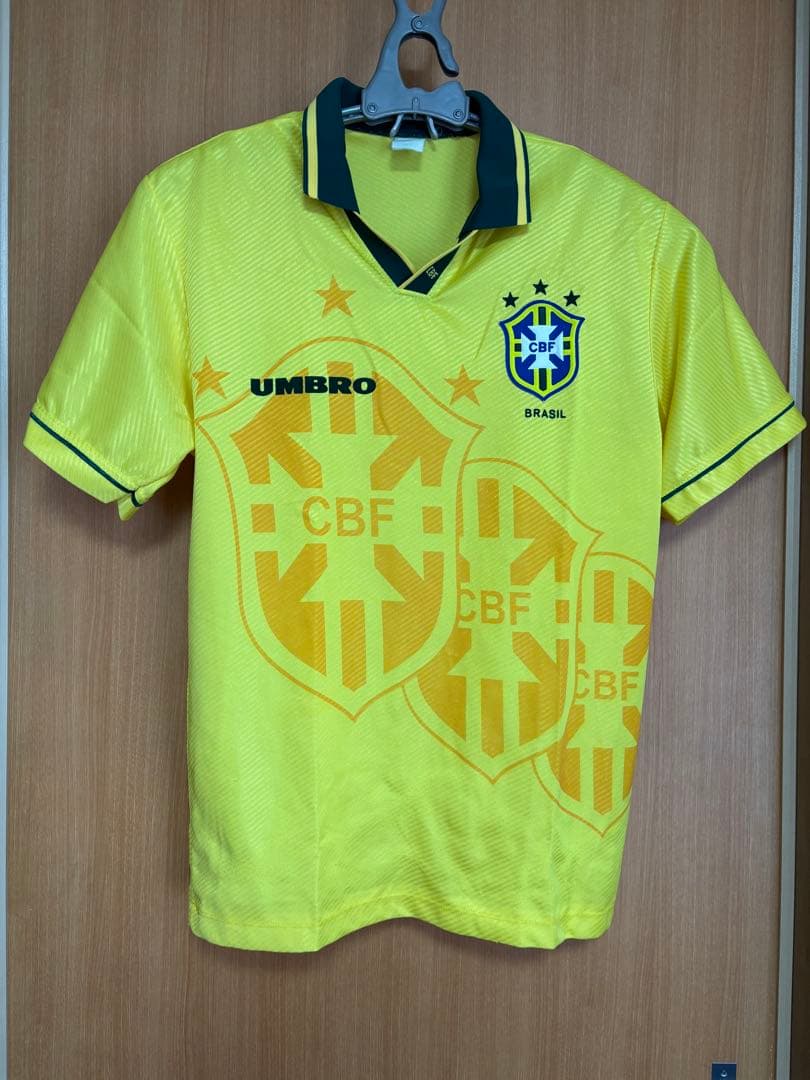 UMBRO ブラジル代表 ユニフォーム　1994アメリカW杯　イエロー