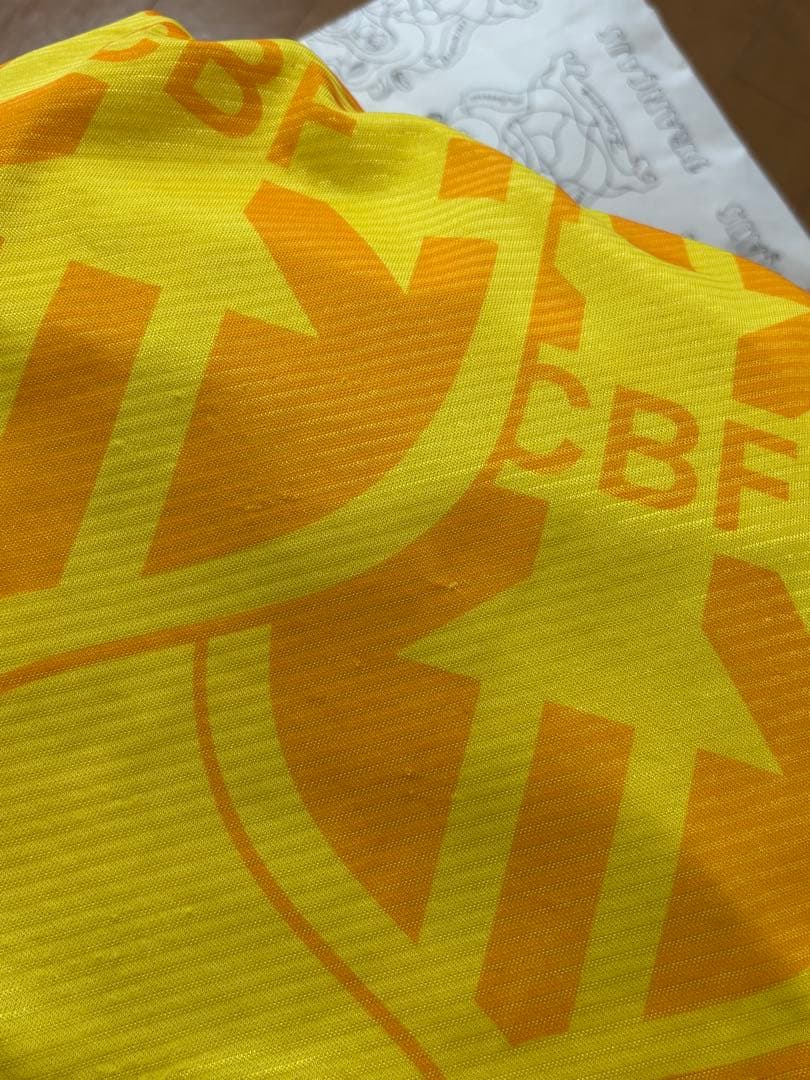 UMBRO ブラジル代表 ユニフォーム　1994アメリカW杯　イエロー
