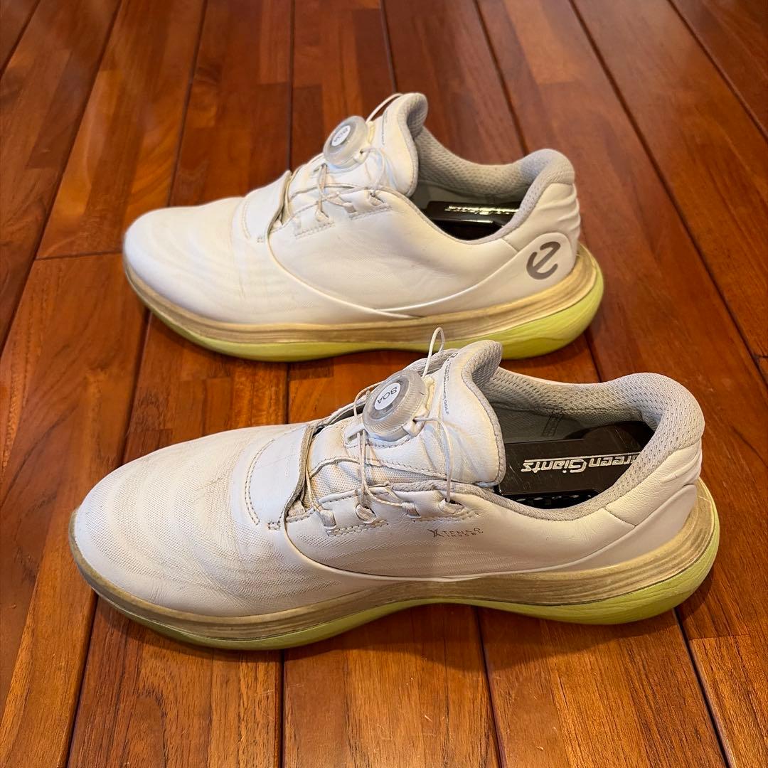 ECCO ゴルフシューズ BOA LT1 フィット ホワイト2024モデル 40