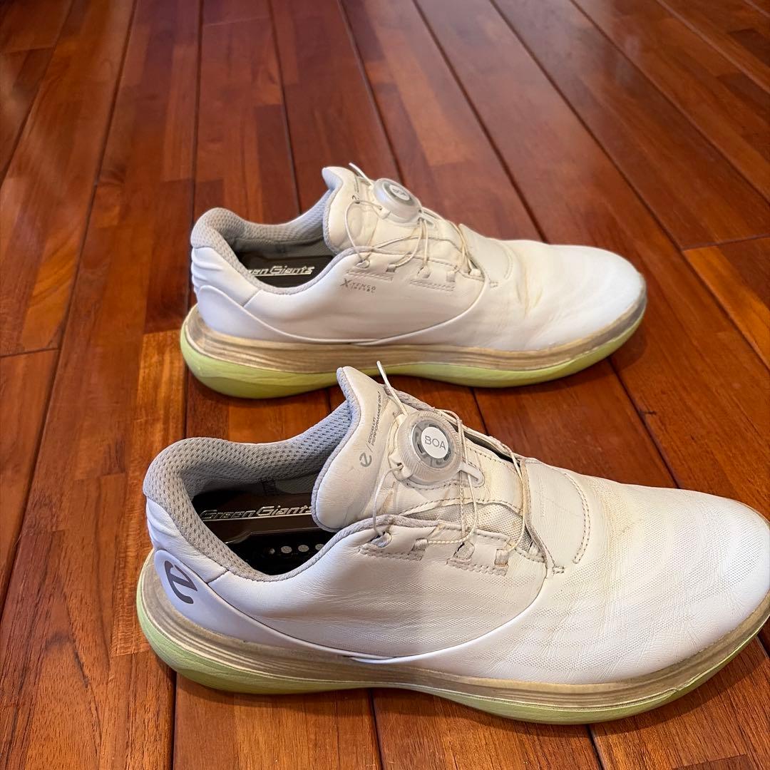 ECCO ゴルフシューズ BOA LT1 フィット ホワイト2024モデル 40