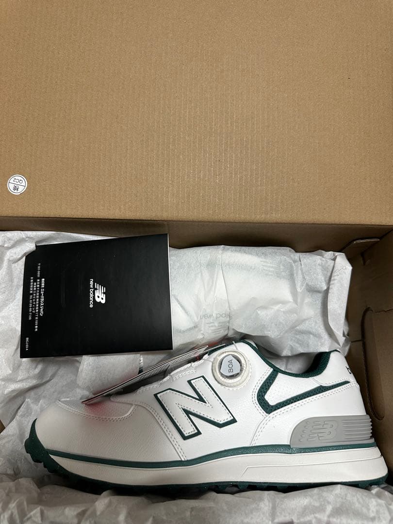 new balance 最新モデルゴルフシューズ26cm★新品★