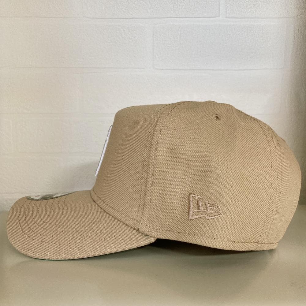訳あり！NEWERAヤンキースキャップ9FORTY　A-FRAME（ベージュ）