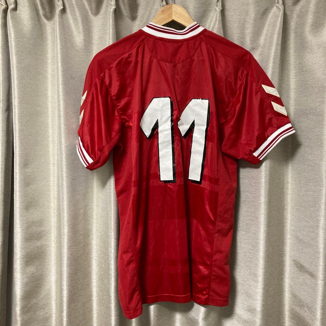 デンマーク代表 ビンテージユニフォーム 古着 レトロ サッカーシャツ