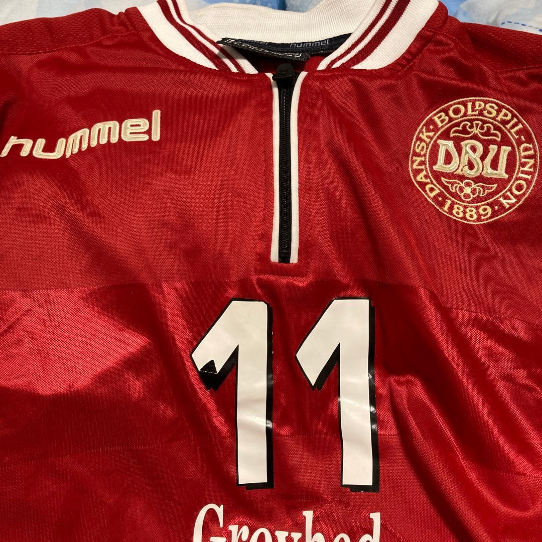 デンマーク代表 ビンテージユニフォーム 古着 レトロ サッカーシャツ