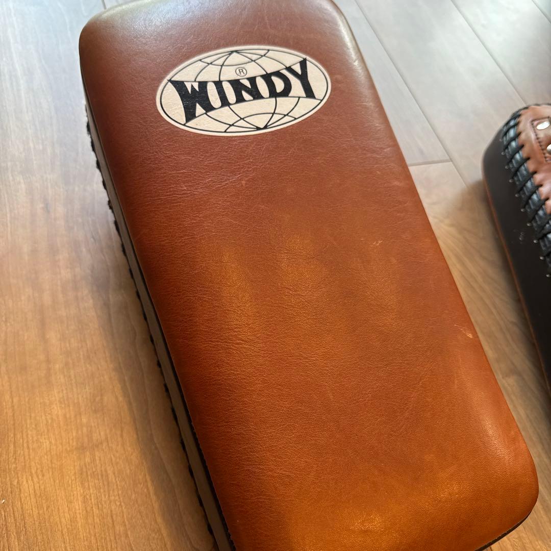 WINDY キックミット レザー KP-6