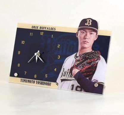 オリックス 山本由伸選手☆【限定】アクリル時計（大）