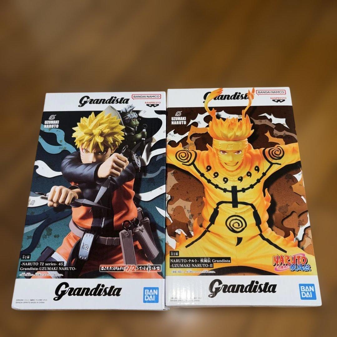 Grandista ・忍界造形列伝　ナルト フィギュア 8体セット