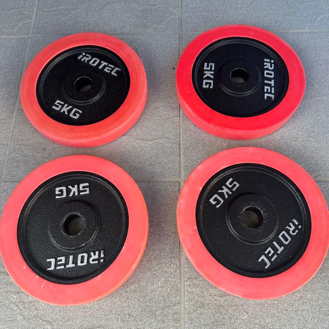 IROTEC アイロテック プレート5kg x 4枚 計20kg ②
