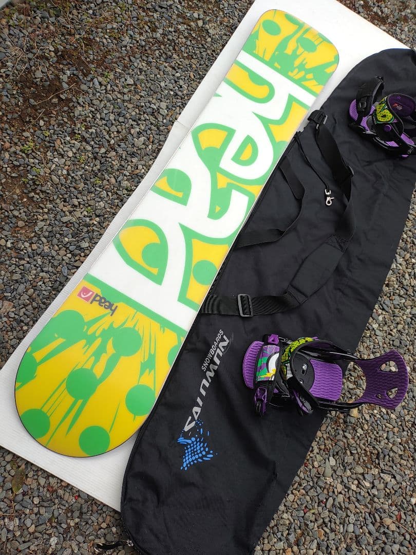 HEADヘッド SALOMONサロモン 3点セット153 ロッカー