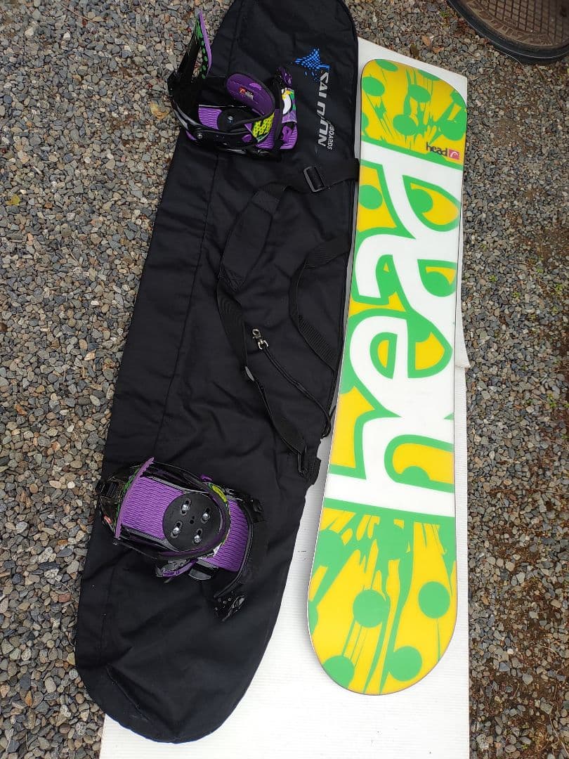 HEADヘッド SALOMONサロモン 3点セット153 ロッカー