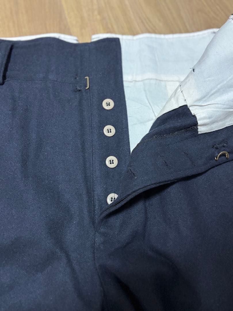 明治陸軍　ウール濃紺　ゴールデンカムイ　パンツ