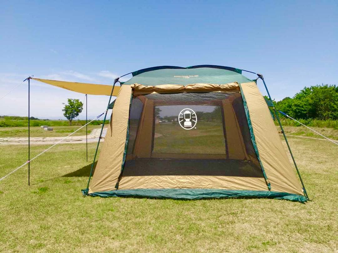 『極美品』コールマンテント スクリーンキャノピータープ300 ☆広々タープ☆