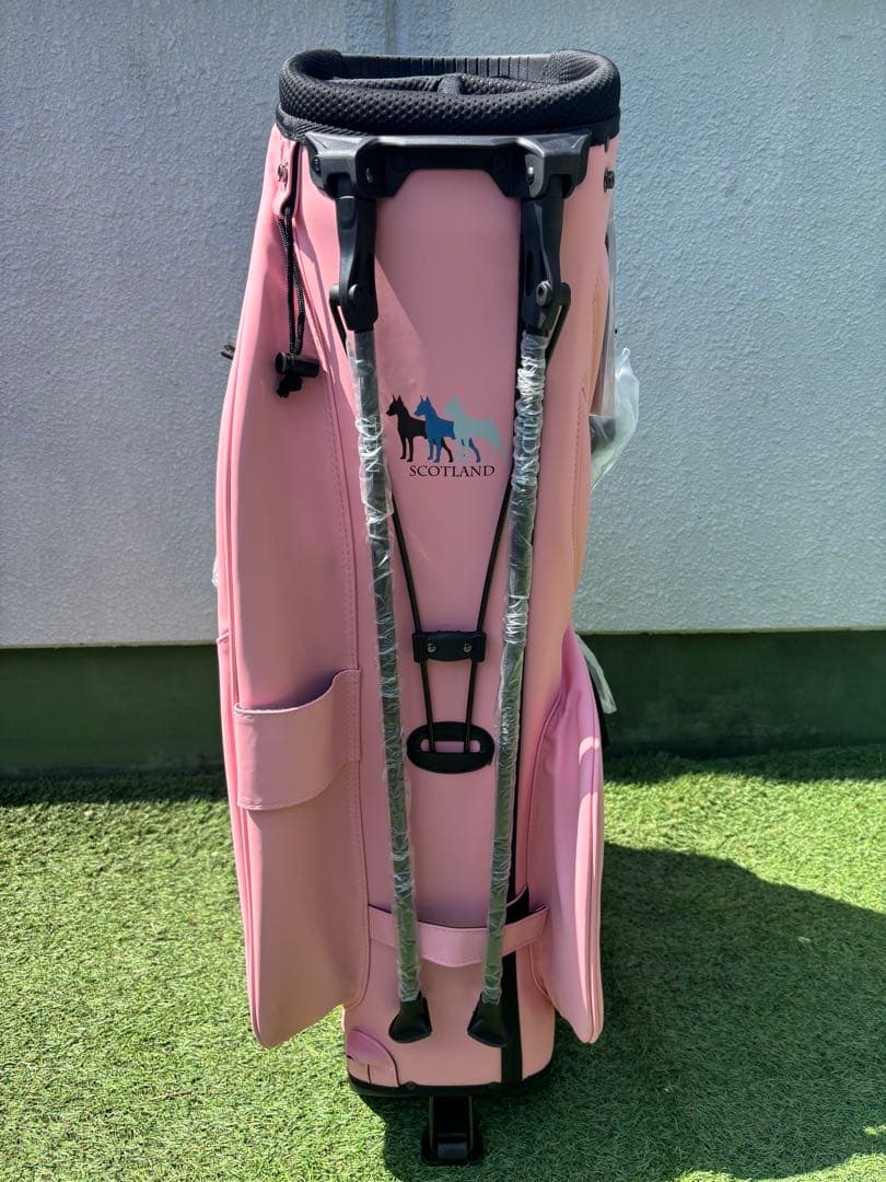 TDN スタンドバッグ　キャディバッグ　ゴルフバッグ　新品　ピンク　pink