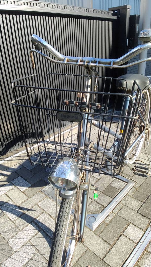 National ビンテージサイクル 前バスケット付き