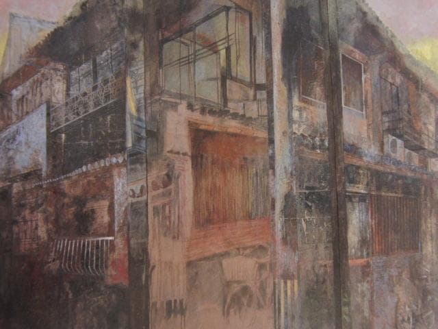 広森守、【風景の記憶】、希少な額装用画集より、状態良好、新品額装付