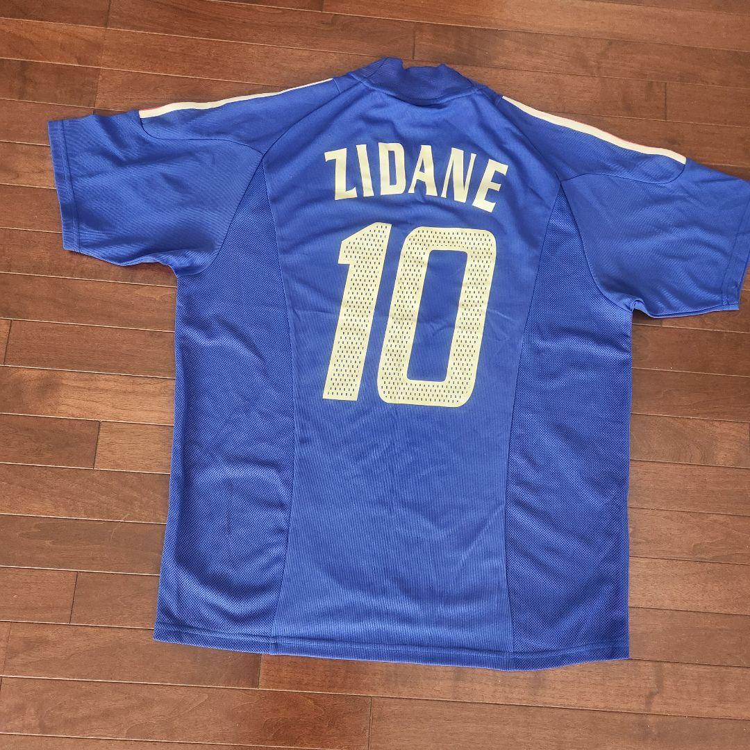 新品・タグ付き❗adidas フランス代表 ZIDANE 選手モデルのシャツ