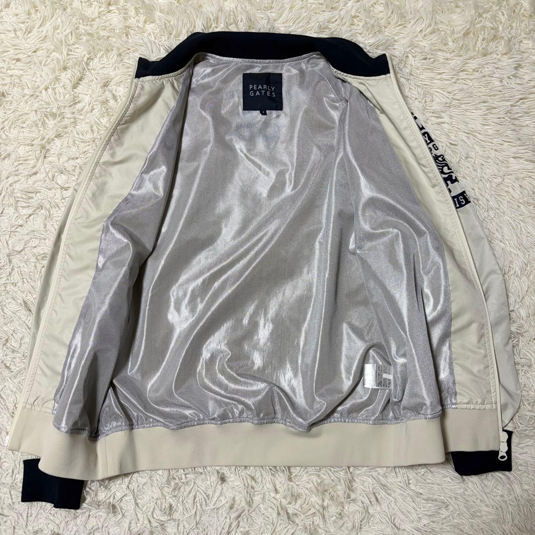 【美品】PEARLY GATES ナイロンジャケット 89ロゴ ゴルフ 4