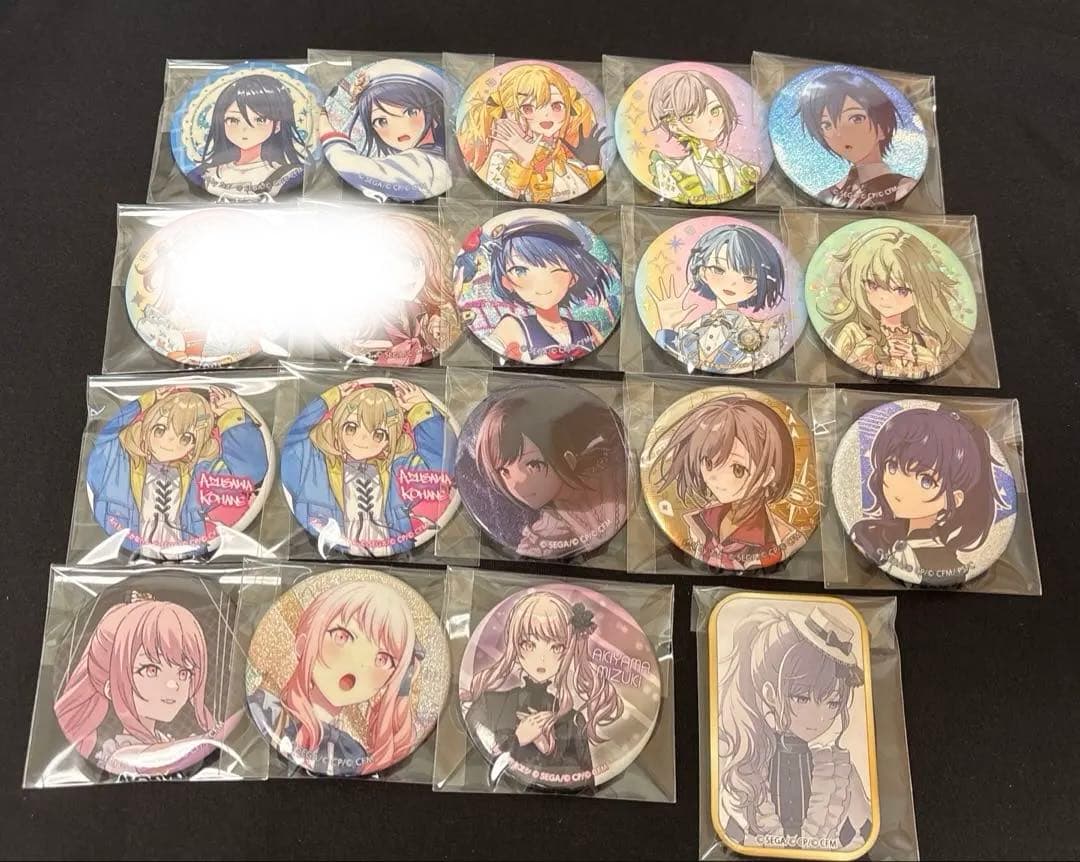 プロセカ　グッズ　バラ売り　缶バッジ　アクリルスタンド　エピカ　ぱしゃこれ　色紙