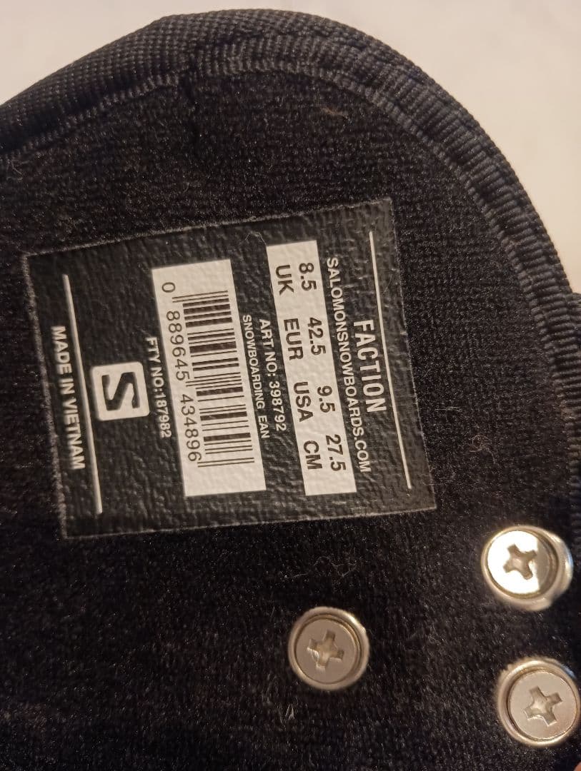 SALOMON スノーボード FLUX ビンディング