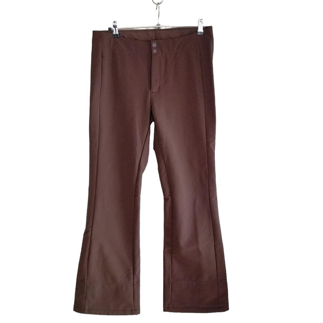 US ノースフェイス スキー パンツ 防寒 登山 ソフトシェル素材 L