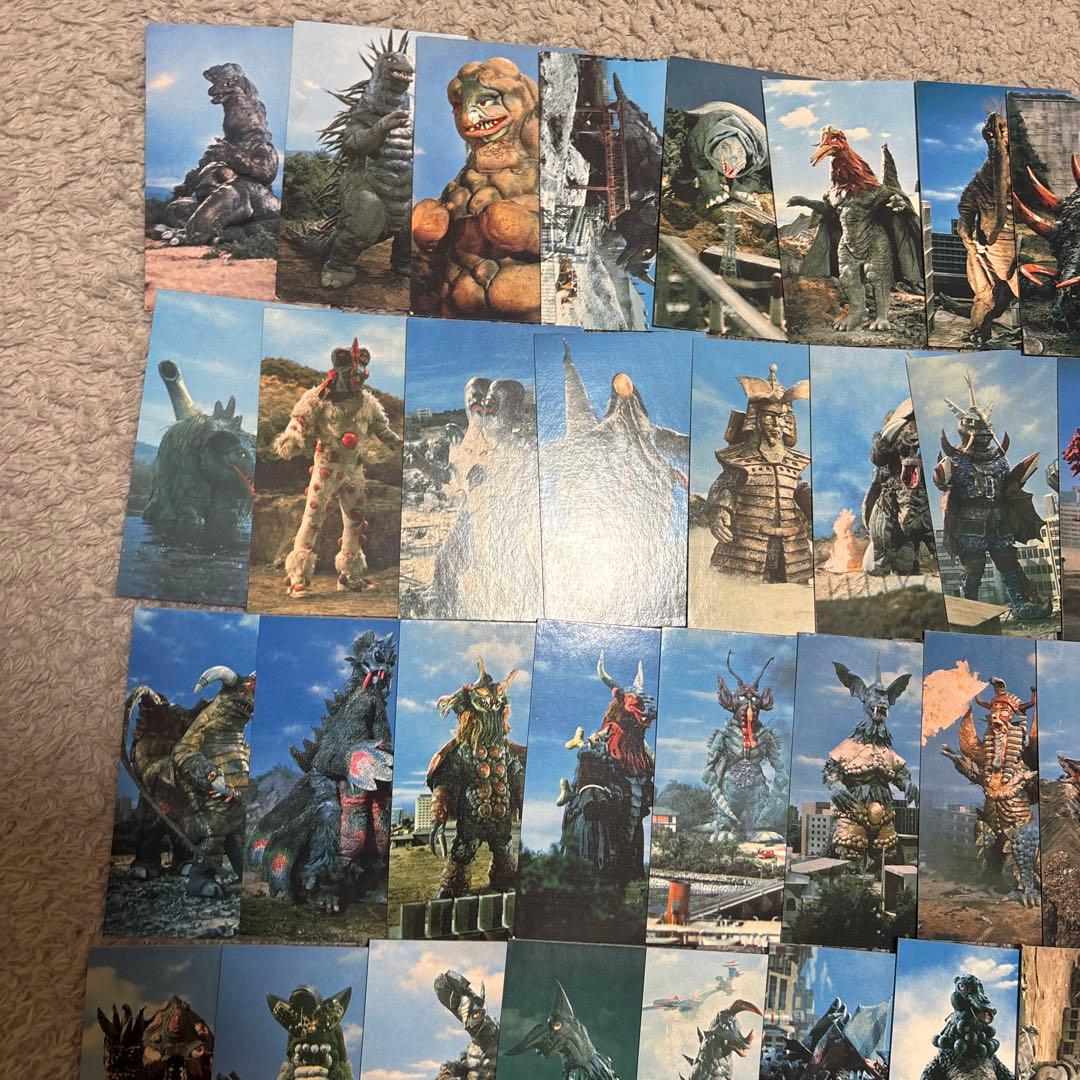 ウルトラマン 怪獣カード 大量まとめ売り 昭和 当時物 ※難あり