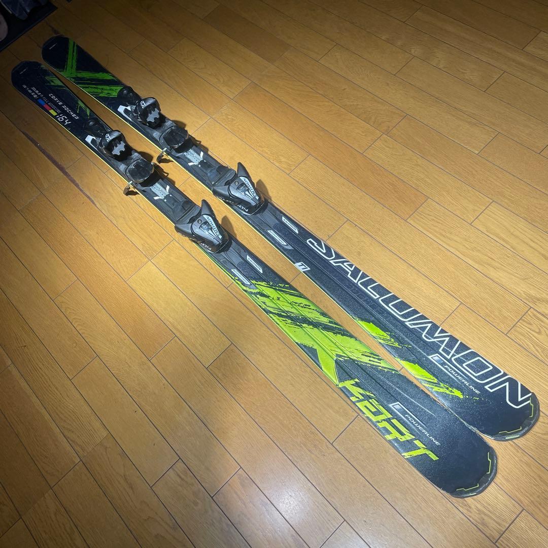 【値下げ】salomonサロモンX-KART164 金具セット　小中回り志向