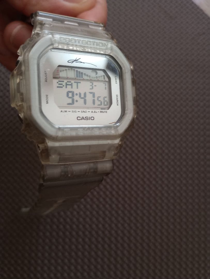 五十嵐カノア　時計　G-SHOCK G-LIDE