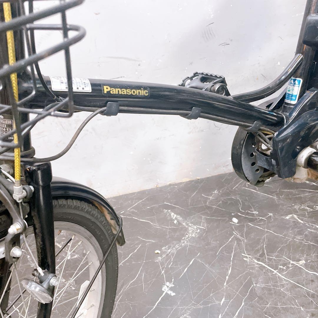【17】電動自転車 Panasonic sugar drop ブラック